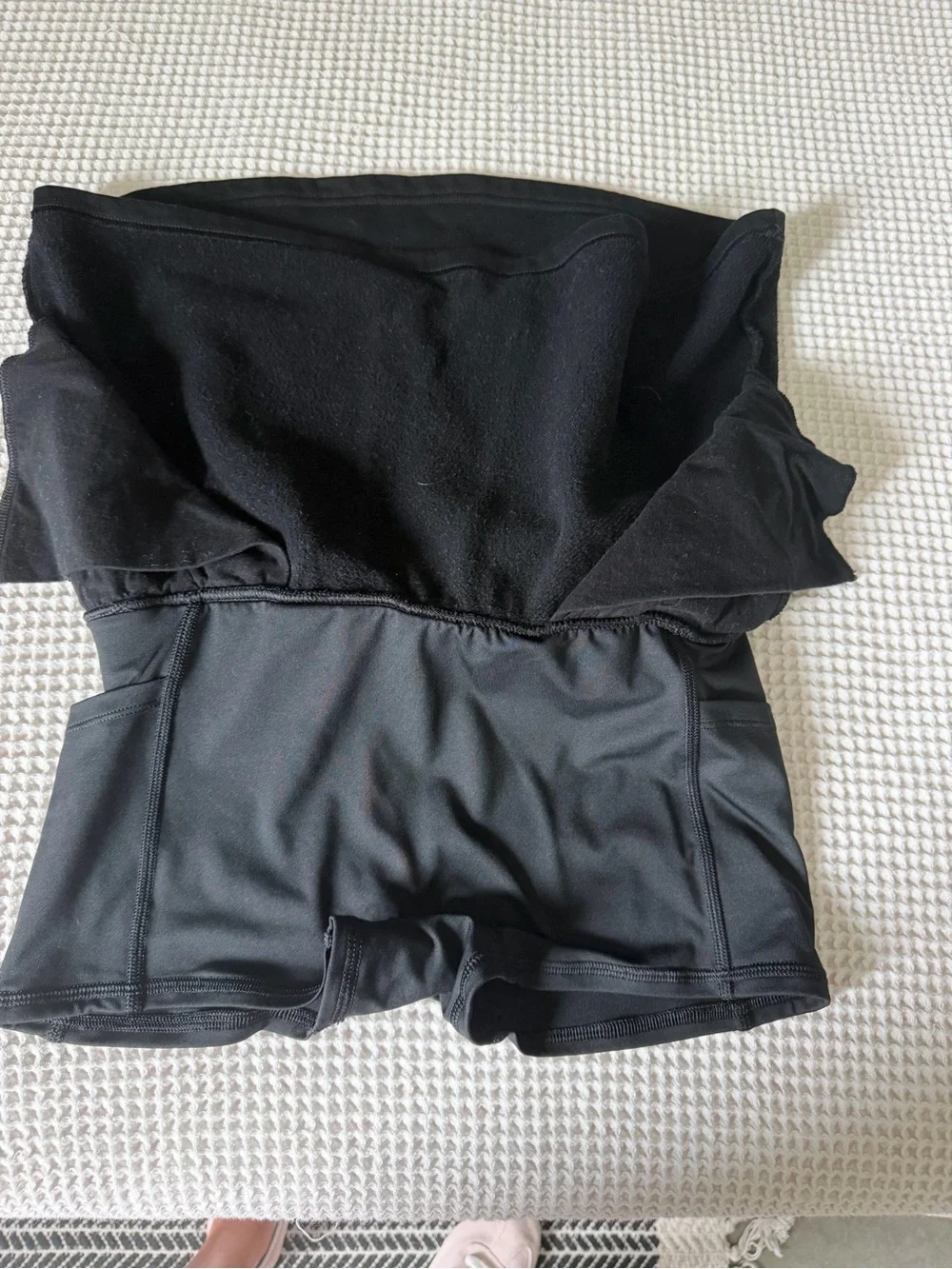 ALO Yoga Black Mini Skirt